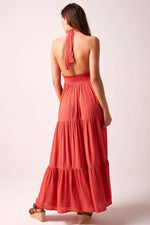 GLORIOUS GODDESS - Maxi Dress - Terracotta