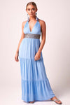 GLORIOUS GODDESS - Maxi Dress - Forget-me-not blue