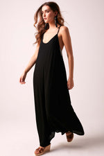 INDIA - Beaded Maxi Dress - Black