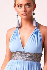 GLORIOUS GODDESS - Maxi Dress - Forget-me-not blue