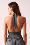 GLORIOUS GODDESS -  Maxi Dress - Charcoal