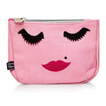 Fabulous Lashes cosmetic bag - Candyfloss Pink - Emma Lomax