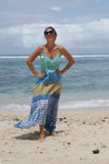 SANTORINI - Tie-Dye Maxi - Ocean Ombre