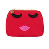 Fabulous Lashes cosmetic bag - Red - Emma Lomax