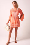Bardot Dress Coral
