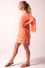 Bardot Dress Coral