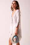 Lacey Beach Dress White