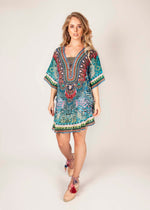 AZURE SKIES - Luxury Kaftan - Blue