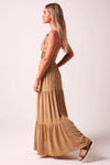 GLORIOUS GODDESS - Maxi Dress - Nude