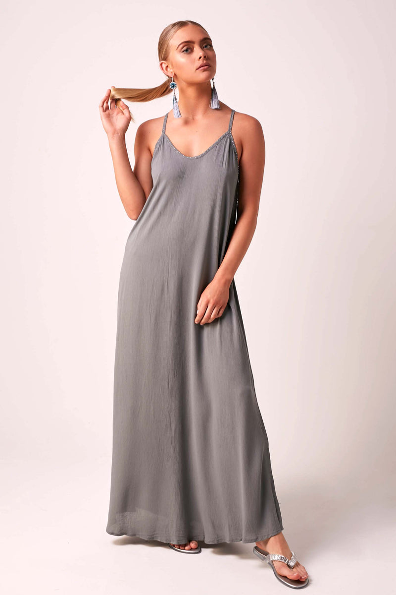 INDIA - Maxi Dress - Subtle Silver