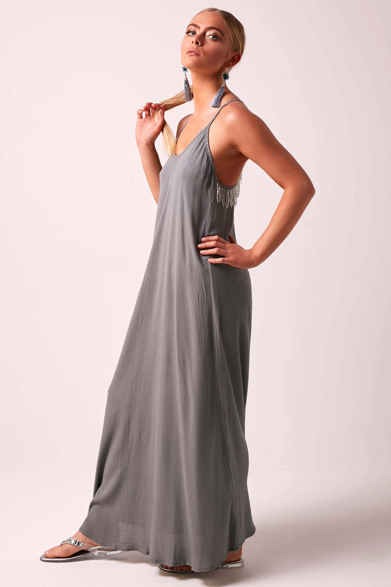 INDIA - Maxi Dress - Subtle Silver