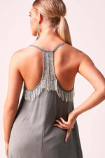 INDIA - Maxi Dress - Subtle Silver